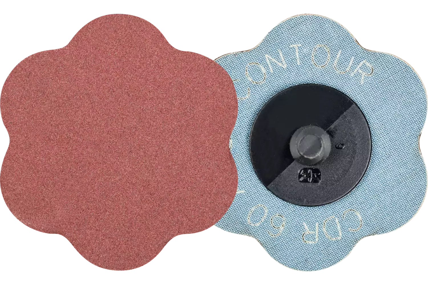 Disco abrasivo corindone COMBIDISC CDR Ø 60 mm A180 CONTOUR per profili 1