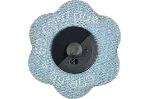 Disco abrasivo corindone COMBIDISC CDR Ø 60 mm A60 CONTOUR per profili 3