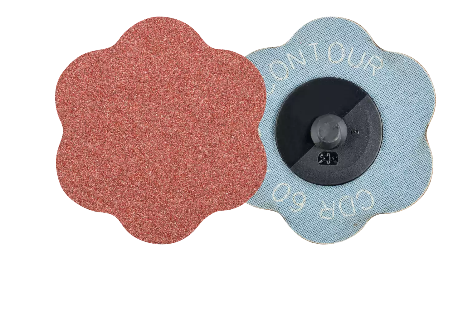 COMBIDISC aluminium oxide abrasive disc CDR dia. 60mm A60 CONTOUR for contours 1