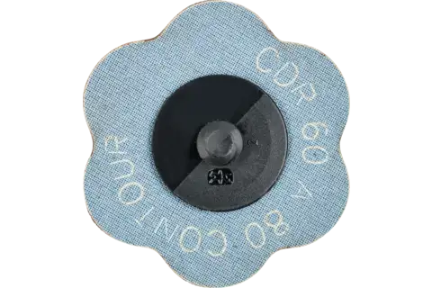 Disco abrasivo corindone COMBIDISC CDR Ø 60 mm A80 CONTOUR per profili 3