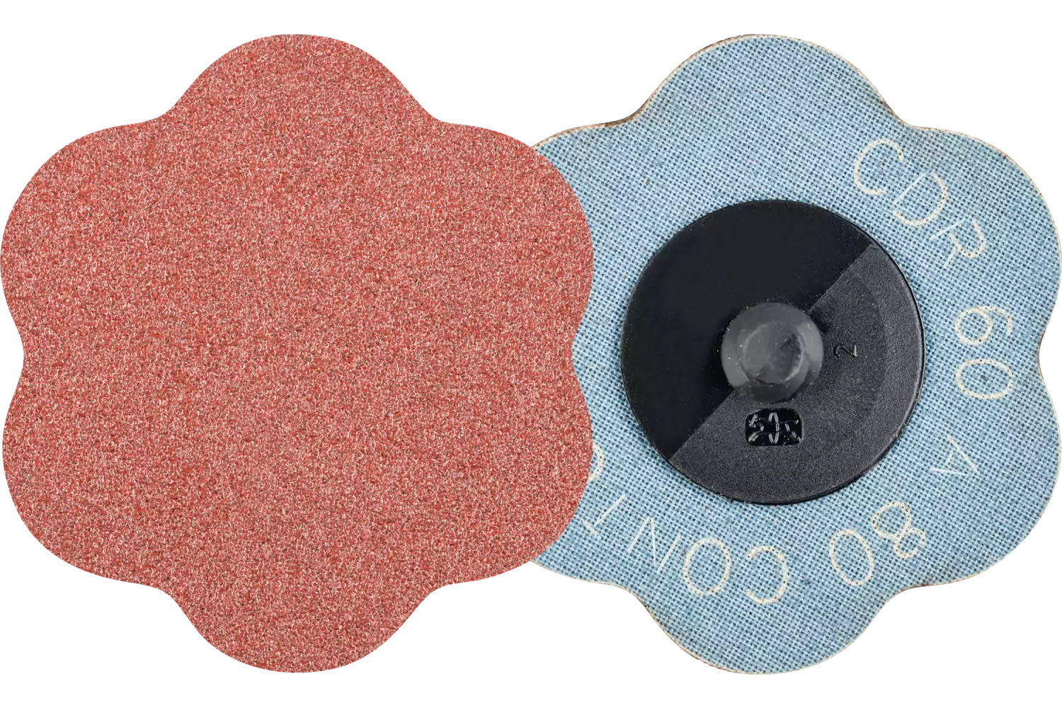 Pastille abrasive à grain corindon COMBIDISC CDR Ø 60 mm A80 CONTOUR pour contours 1