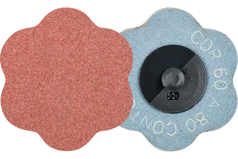 Disco abrasivo corindone COMBIDISC CDR Ø 60 mm A80 CONTOUR per profili 1