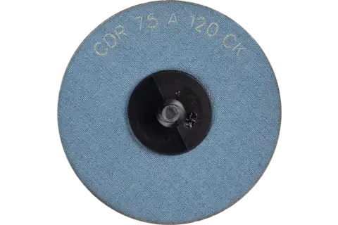 Disco abrasivo granulo agglomerato COMBIDISC CDR Ø 75 mm A120 CK per finitura 3