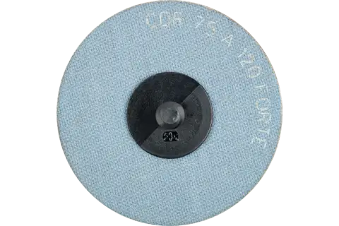 Disco lijador COMBIDISC, corindón CDR Ø 75 mm A120 FORTE para un arranque máximo 3
