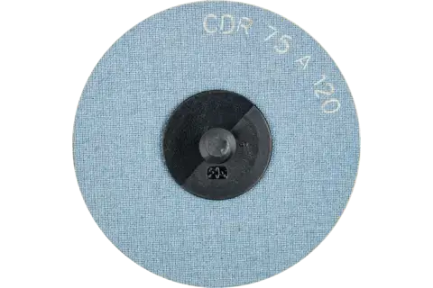 Pastille abrasive à grain corindon COMBIDISC CDR Ø 75 mm A120 pour applications universelles 3