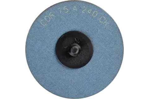 Disco abrasivo granulo agglomerato COMBIDISC CDR Ø 75 mm A240 CK per finitura 3