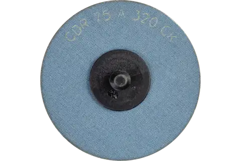 Disco abrasivo granulo agglomerato COMBIDISC CDR Ø 75 mm A320 CK per finitura 3