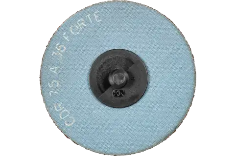 COMBIDISC aluminium oxide abrasive disc CDR dia. 75 mm A36 FORTE for high stock removal rate 3