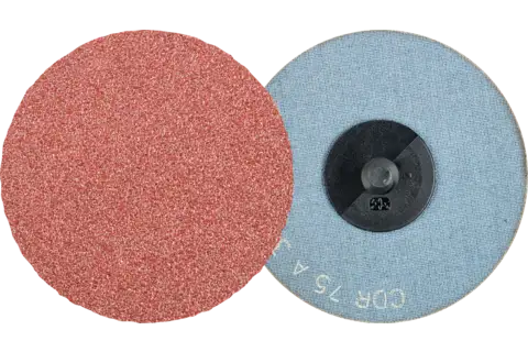 Genel kullanım için COMBIDISC alüminyum oksit aşındırıcı disk CDR çap 75mm A36 1