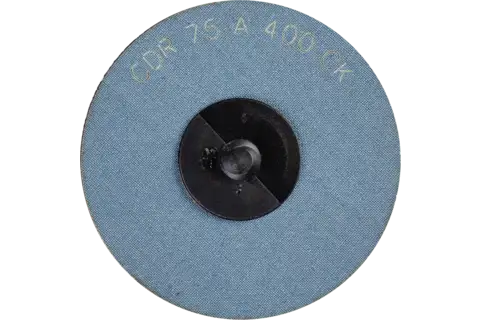 Disco lijador COMBIDISC, grano compacto CDR Ø 75 mm A400 CK para el lijado fino 3