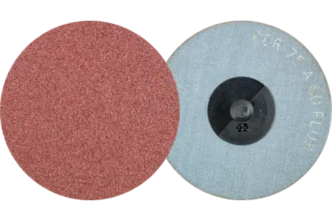 Dayanıklılık uygulamaları için COMBIDISC alüminyum oksit aşındırıcı disk CDR çap 75mm A60 PLUS 1