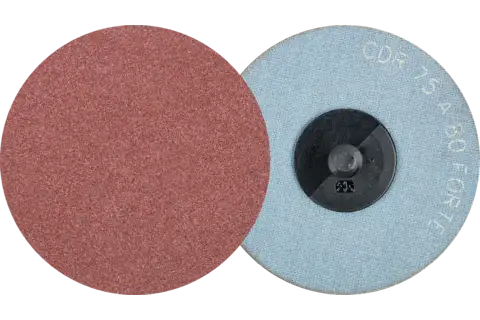 COMBIDISC aluminium oxide abrasive disc CDR dia. 75 mm A80 FORTE for high stock removal rate 1