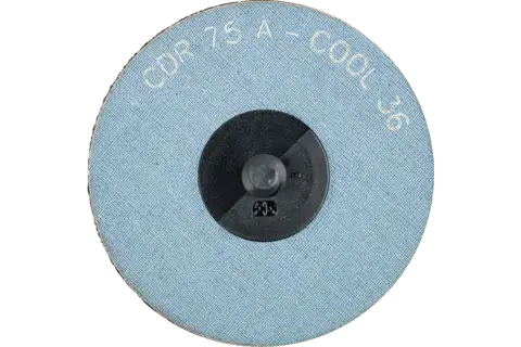 Paslanmaz çelik için COMBIDISC alüminyum oksit aşındırıcı disk CDR çap 75mm A36 COOL 3