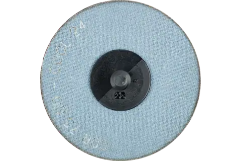 Disco abrasivo granulo ceramico COMBIDISC CDR Ø 75 mm CO-COOL24 per acciaio e acciaio inox 3