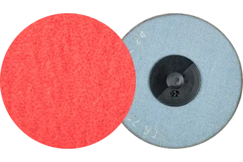 Disco abrasivo granulo ceramico COMBIDISC CDR Ø 75 mm CO-COOL24 per acciaio e acciaio inox 1