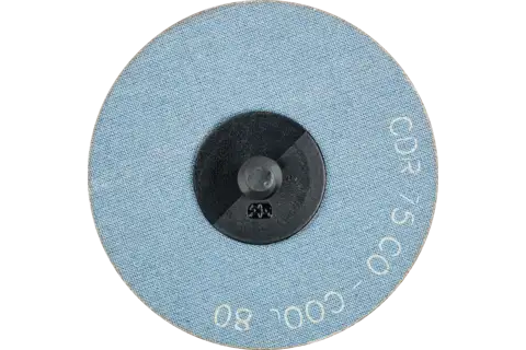 COMBIDISC ceramic oxide grain abrasive disc CDR dia. 75 mm CO-COOL80 for steel and stainless steel 3