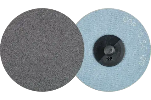 Pastille abrasive SIC COMBIDISC CDR Ø 75 mm SIC120 pour les métaux non ferreux durs 1