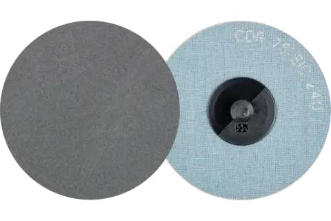 Disco lijador COMBIDISC SIC CDR Ø 75 mm SIC240 para metales no férricos duros 1