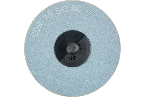 COMBIDISC SIC abrasive disc CDR dia. 75 mm SIC80 for hard non-ferrous metals 3