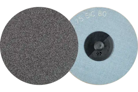 Pastille abrasive SIC COMBIDISC CDR Ø 75 mm SIC80 pour les métaux non ferreux durs 1