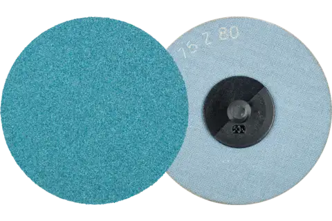 Disco lijador COMBIDISC, circonio CDR Ø 75 mm Z80 para acero templado 1