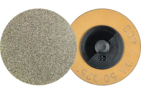 Pastille abrasive diamant COMBIDISC CDR Ø 50 mm D251/P 60 pour le titane, le verre, le PRFV et la pierre 1