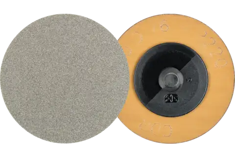Titanyum, cam, GRP ve taş için COMBIDISC elmas aşındırıcı disk CDR çap 50 mm D76/P 220 1