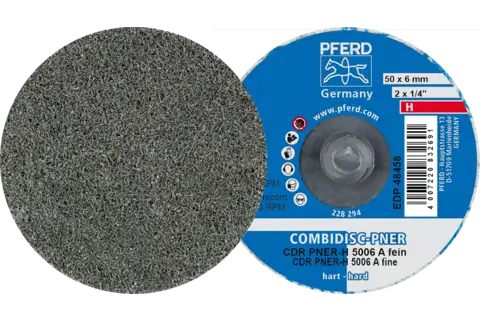 COMBIDISC pressed non-woven disc CDR PNER dia. 50mm hard A fine for finishing 1