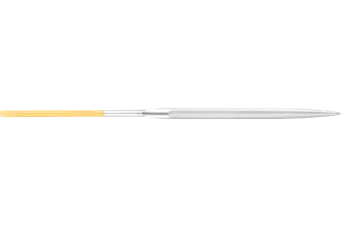 Lima de aguja CORINOX, elevada dureza de superficie, media caña 180 mm, corte suizo 0, basta 1
