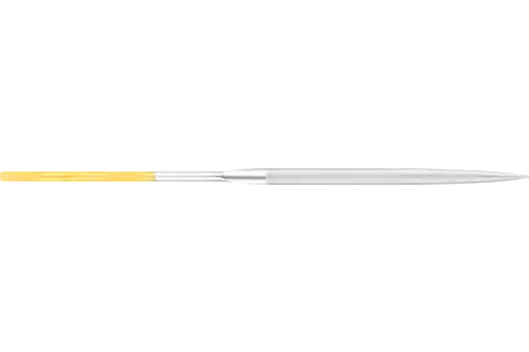 Lima de aguja CORINOX, elevada dureza de superficie, media caña 180 mm, corte suizo 2, semifina 1
