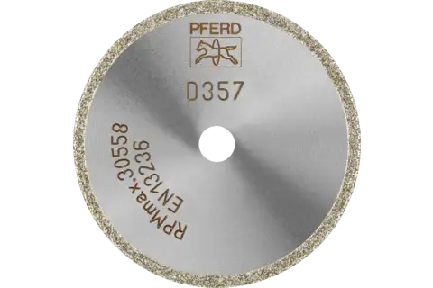 Disco de corte de diamante D1A1R 50x2,0x6,0 mm D357 (basto), recubrimiento continuo para PRFV/PRFC 1