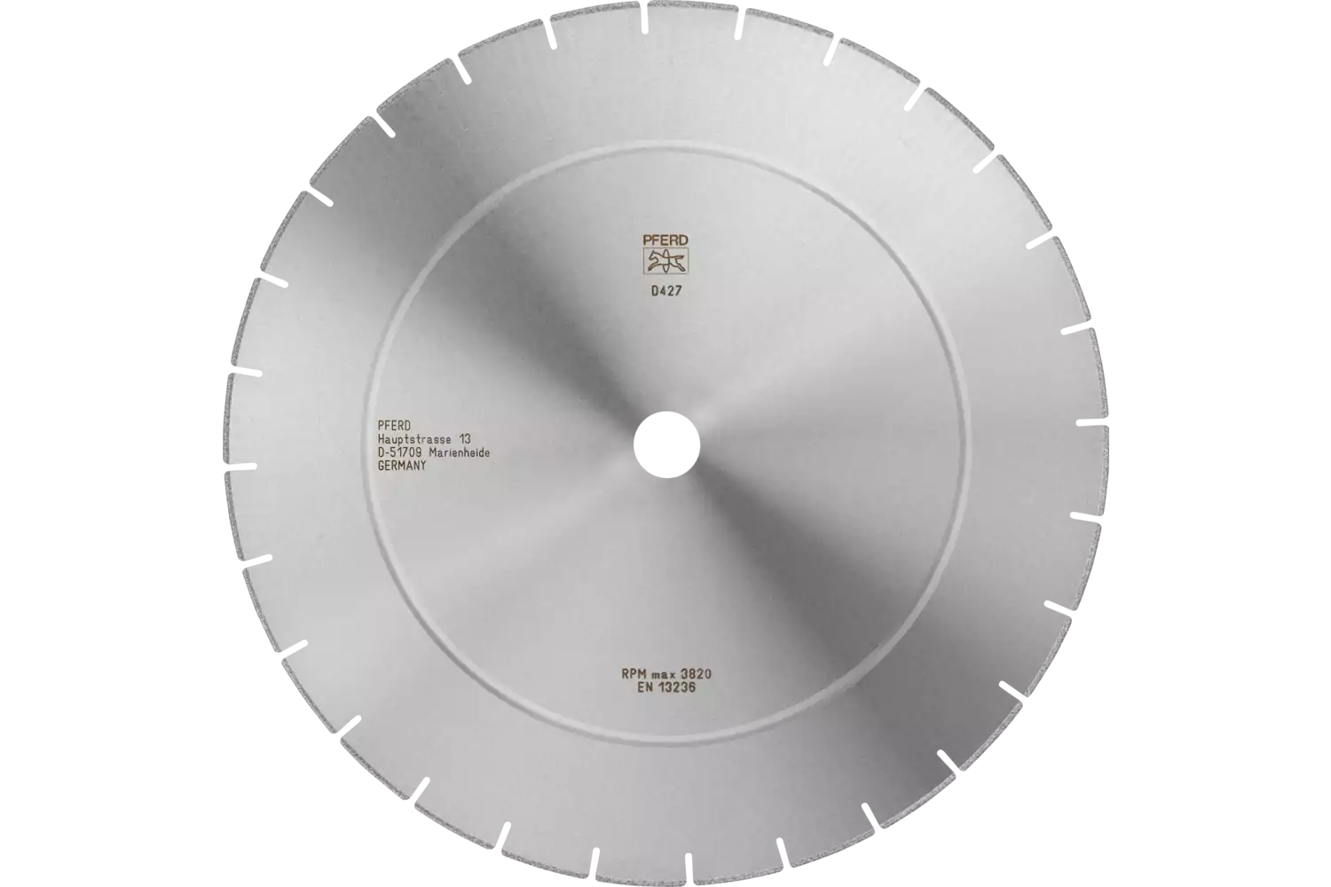 diamond cut-off wheel D1A1R 400x3.8x30.0mm D427 (coarse) segmented for GRP/CRP 1