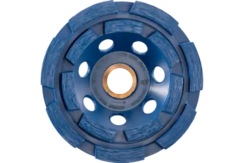 Diamond dished grinding wheel DCW 2R PSF 100x6x22.23 mm for levelling concrete and screed 1