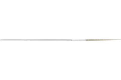 diamond escapement file round 140mm D91 (fine) for small geometries on hard materials 1