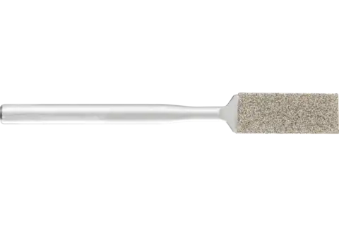 Diamantfeile für Handfeilgerät Messer 2,0x6,0x50mm Schaft-Ø3 mm D126 (mittel) komplett 1