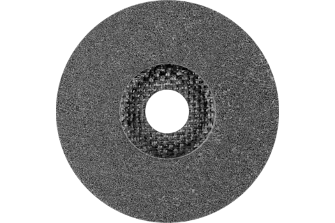 Disco de vellón prensado POLINOX DISC PNER 115 mm agujero Ø 22,23 mm semiblando SIC fino para acabado 2
