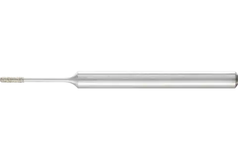 Diamentowa ściernica trzpieniowa cylindryczna Ø1,0 mm, trzpień Ø3 mm D91 (drobna) do szlifowania otworów/łuków 1