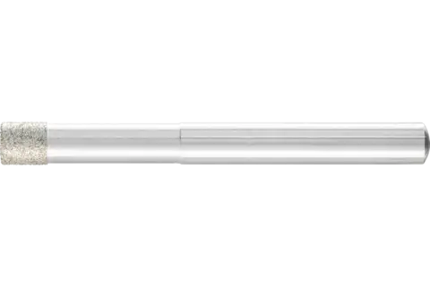 Diamentowa ściernica trzpieniowa cylindryczna Ø6,0 mm, trzpień Ø6 mm D181 (zgrubna) do szlifowania otworów/łuków 1