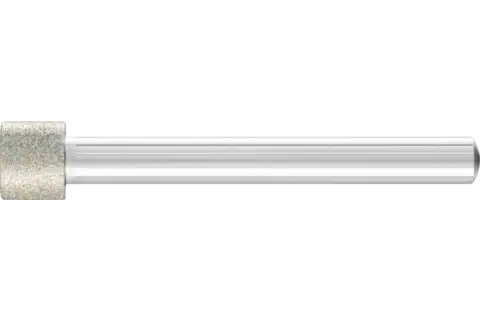 Diamentowa ściernica trzpieniowa cylindryczna Ø 10 mm, trzpień Ø 6 mm D126 (średnia) do szlifowania otworów/łuków 1