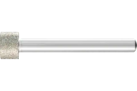 Diamant-slijpstift cil. Ø 12 mm stift-Ø 6 mm D181 (grof) voor het slijpen van boringen/radiussen 1