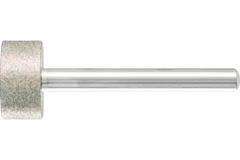 Delik taşlama ve radyüs için elmas taşlama ucu silindirik çap 20 mm sap çapı 6 mm D126 (orta) 1