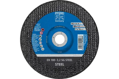 Cut-off wheel EH 180x3.2x22.23 mm depressed centre Performance Line SG STEEL for steel 1