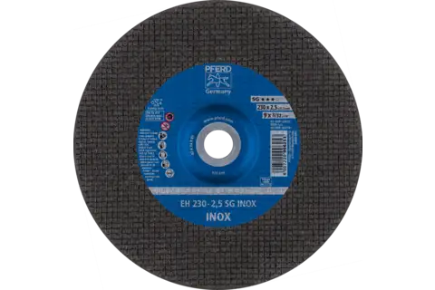 Cut-off wheel EH 230x2.4x22.23 mm depressed centre Performance Line SG INOX for stainless steel 1