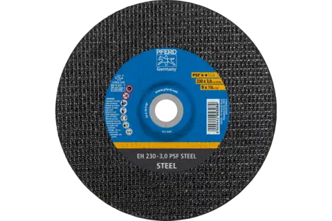 Cut-off wheel EH 230x3.0x22.23 mm depressed centre Universal Line PSF STEEL for steel 1