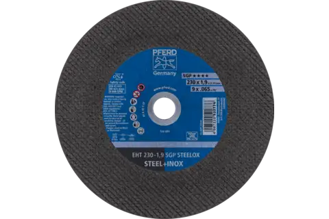Cut-off wheel EHT 230x1.9x22.23 mm flat Special Line SGP STEELOX for steel/stainless steel 1