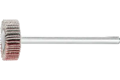 Ściernica wachlarzowa F Korund Ø 15 × 5 mm trzpień Ø 3 mm A150 do szlifu dokładnego i wykończeniowego 1
