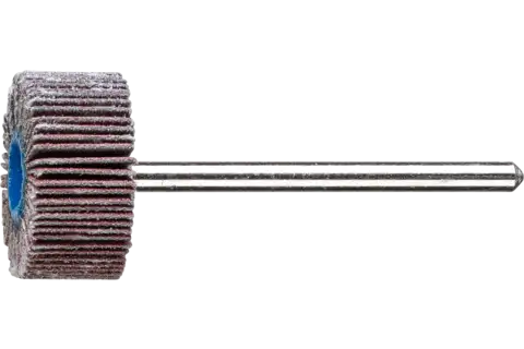 Aluminium oxide mounted flap wheel F dia. 20x10 mm shank dia. 3 mm A240 for fine grinding & finishing 1