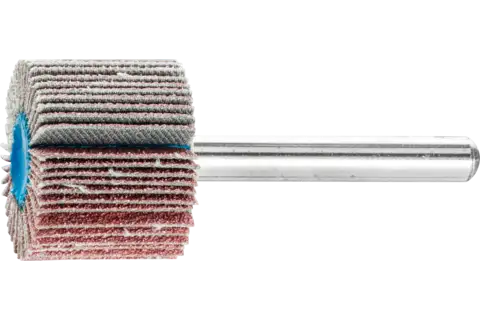 Ściernica wachlarzowa F Korund Ø 25 × 20 mm trzpień Ø 6 mm A80 do szlifu dokładnego i wykończeniowego 1