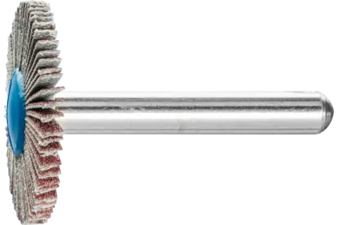 Ściernica wachlarzowa F Korund Ø 30 × 3 mm trzpień Ø 6 mm A120 do szlifu dokładnego i wykończeniowego 1