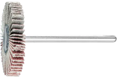 Ściernica wachlarzowa F Korund Ø 30 × 5 mm trzpień Ø 3 mm A120 do szlifu dokładnego i wykończeniowego 1